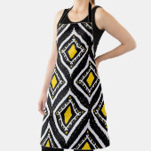 Ikat-Muster ethnischer Stamm-textilen amerikanisch Schürze (InSitu)