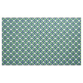Ikat-Muster - Grün, Indigoblau und Weiß Stoff (Yard (91,4 cm))