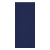 Ikat-Muster in der Blue Designer-Rackkarte Werbekarte (Hinten)