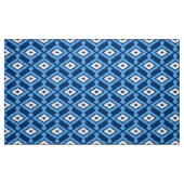 Ikat Muster, Indigo und Denim Blue Stoff (Fat Quarter (45,7 x 55,9 cm))