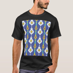 Ikat, nahtloses ethnisches Muster. T-Shirt