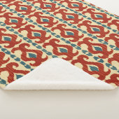Ikat-nahtloses Muster Sherpadecke (3/4)