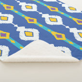 Ikat-nahtloses Muster  Sherpadecke (3/4)