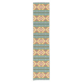 Ikat Navajo Design  Kurzer Tischläufer (Vorderseite)