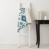 Ikat Paisley Pattern Sherpadecke (Beispiel)