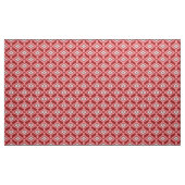 Ikat Pattern - Burgund, Grau und Korallen Stoff (Yard (91,4 cm))