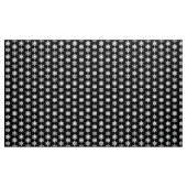 Ikat-Schneeflocken - Schwarzweiß Stoff (Yard (91,4 cm))