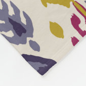 Ikat seamless pattern background Traditional patte Fleecedecke (Ecke)