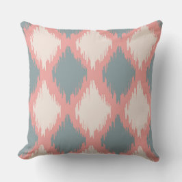 Ikat Serie Pink Two Colors Kissen