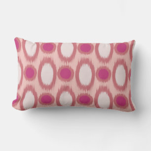Ikat Serie Pink Two Colors Lendenkissen