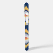 Ikat Series Ogee Blue Case-Mate iPhone Hülle (Rückseite / Links)