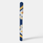 Ikat Series Ogee Blue Case-Mate iPhone Hülle (Rückseite / Rechts)