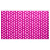Ikat Snowflakes - Fuchsia und Eispink Stoff (Yard (91,4 cm))