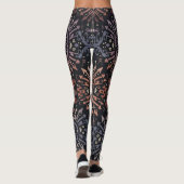 Ikat Stammeskrieger Leggings (Rückseite)