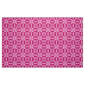 Ikat Star Pattern - Fuchsia Pink Stoff (Fat Quarter (45,7 x 55,9 cm))
