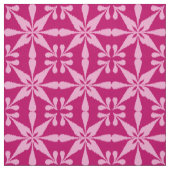 Ikat Star Pattern - Fuchsia Pink Stoff (Muster)