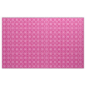 Ikat Star Pattern - Fuchsia Pink Stoff (Yard (91,4 cm))