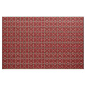 Ikat-Stoffmuster Muster in Rot-Weiß Stoff (Yard (91,4 cm))