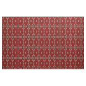 Ikat-Stoffmuster Muster in Rot-Weiß Stoff (Fat Quarter (45,7 x 55,9 cm))
