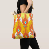 Ikat-Stoffmuster Tasche (Von Nahem)