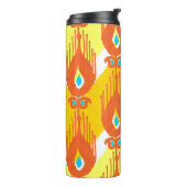 Ikat-Stoffmuster Thermosbecher (Nach links gedreht)
