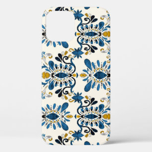 Ikat Tie-Dye, tribaler Wasserfarbeneffekt Case-Mate iPhone Hülle