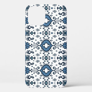 Ikat, tribaler, ethnischer nahtloser Ornamentschmu Case-Mate iPhone Hülle