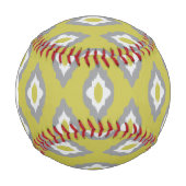 Ikat-Vintage-Muster Baseball (Vorderseite)