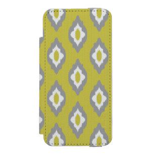 Ikat Vintage-Muster Incipio Watson™ iPhone 5 Geldbörsen Hülle