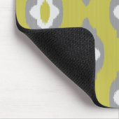 Ikat Vintage-Muster Mousepad (Ecke)