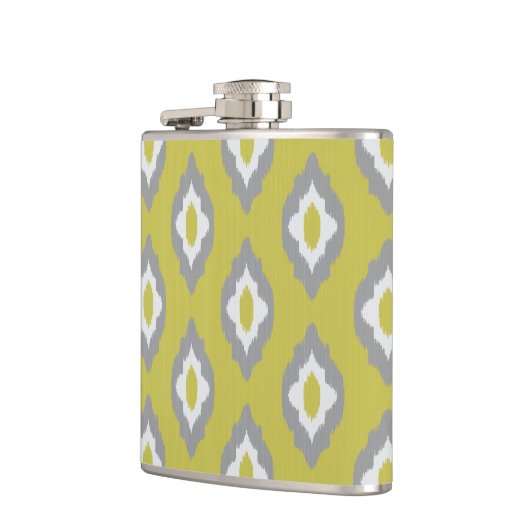 Ikat Vintages Muster Flachmann (Links)