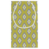 Ikat Vintages Muster Kleine Geschenktüte (Rückseite)