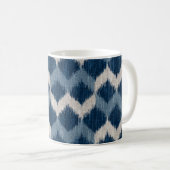 Ikat Wave Kaffeetasse (VorderseiteRechts)