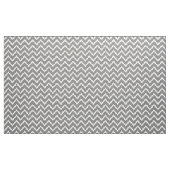 Ikat Zickzack Muster - silbernes Grau/Grau u. Weiß Stoff (Yard (91,4 cm))