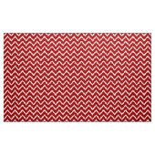 Ikat-Zickzack Muster - Tief rot-weiß Stoff (Yard (91,4 cm))