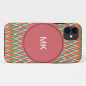 iKat Zigzag Design Gewürzfarben Case-Mate iPhone Hülle (Rückseite (Horizontal))