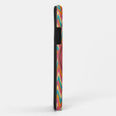 iKat Zigzag Design Gewürzfarben Case-Mate iPhone Hülle (Hinten/Rechts)