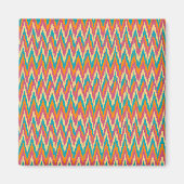 iKat Zigzag Design Gewürzfarben Magnet (Vorne)
