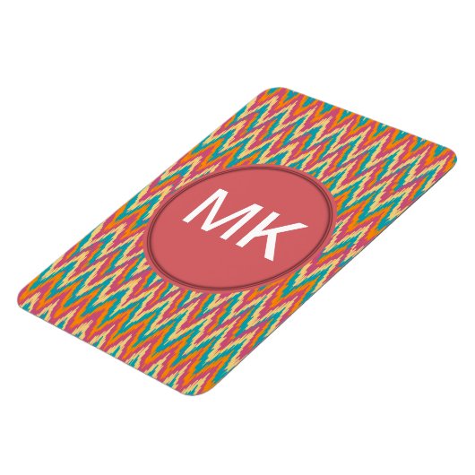 iKat Zigzag Design Gewürzfarben Magnet (Linke Seite)