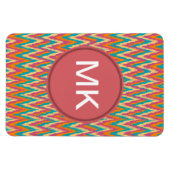 iKat Zigzag Design Gewürzfarben Magnet (Horizontal)