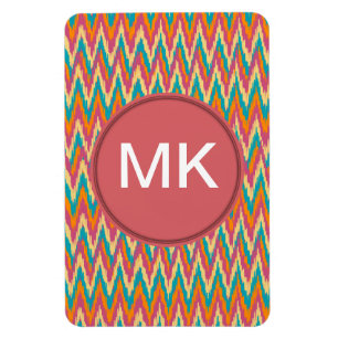 iKat Zigzag Design Gewürzfarben Magnet