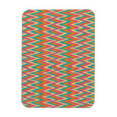 iKat Zigzag Design Gewürzfarben Magnet (Vertikal)