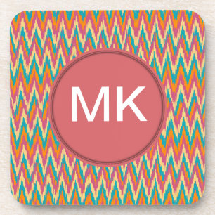 iKat Zigzag Design Gewürzfarben Untersetzer