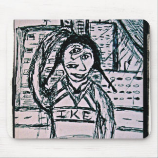 IKE Cheerleader Mousepad