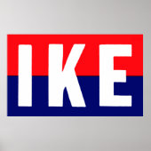 Ike for President 1952 Poster (Vorne)