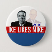 Ike mag Mike Button (Vorderseite)