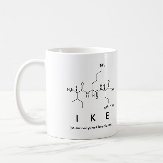 Ike Peptidname Tasse (Links)