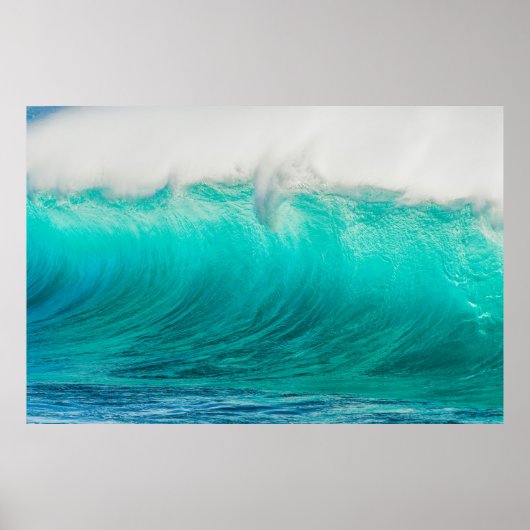 Ikea Hawaiian Wave Fotograf Poster (Vorne)