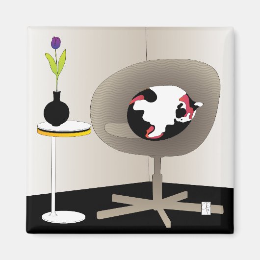 Ikea Interiors Cat Magnet (Vorne)