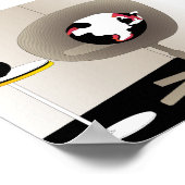 Ikea Interiors Cat Poster (Ecke)